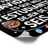 67 Six Seven Spanieacher Christmas Seis Siete Brai Poster (Ecke)