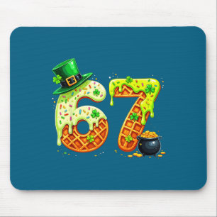 67 Six Seven St Patrick's Illustration Mousepad