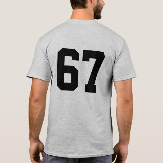 67 Six Seven T-Shirt (Rückseite)