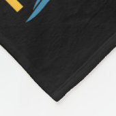 67 Six Seven Trendiger 6 7endy Retro Groovy 67 Mem Fleecedecke (Ecke)
