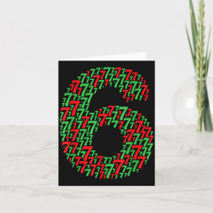 67 Six Seven Weihnachtsdesign Lustiges 6 7 Meme Karte