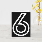 67 Sixty Seven Halloween Costume Design Funny 6 7 Karte (Gelbe Blume)