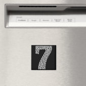 67 Sixty Seven Halloween Costume Design Funny 6 7 Magnet (In Situ (Geschirrspüler))