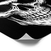 67 Skull Halloween Brainrot Meme Six Seven Kids Sk Poster (Ecke)