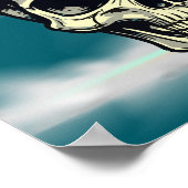 67 Skull Poster (Ecke)