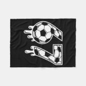 67 Soccer Ice Cream Drip Gen Alpha Six Seven Meme  Fleecedecke (Vorderseite (Horizontal))