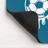 67 Soccer Ice Cream Drip Gen Alpha Six Seven Meme  Mousepad (Ecke)