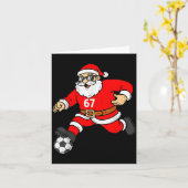 67 Soccer Santa Six Seven Meme Christmas Srt Men B Karte (Gelbe Blume)