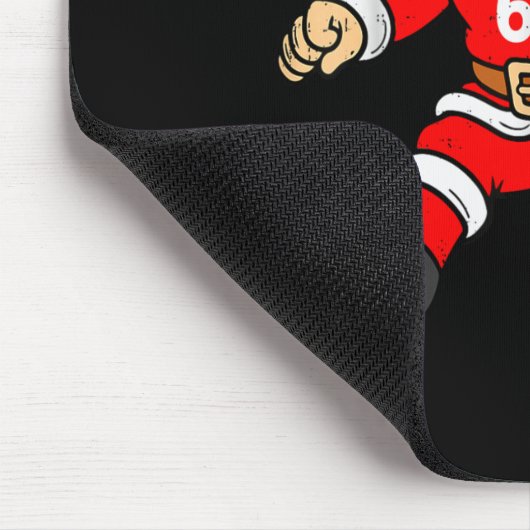 67 Soccer Santa Six Seven Meme Christmas Srt Men B Mousepad (Ecke)