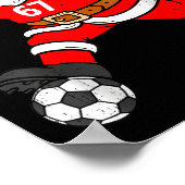 67 Soccer Santa Six Seven Meme Christmas Srt Men B Poster (Ecke)