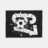 67 Soccer Six Seven 6 7 Meme 67 Fleecedecke (Vorderseite (Horizontal))