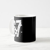 67 Soccer Six Seven 6 7 Meme 67 Kaffeetasse (Vorderseite Links)
