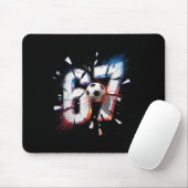 67 Soccer Six Seven 6 7 Meme 67  Mousepad (Mit Mouse)