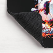 67 Soccer Six Seven Soccer 6 7 Kids Boys Girls Fun Mousepad (Ecke)