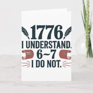 67 Sozialkundelehrer 1776 Ich verstehe 6 7 Ich Karte
