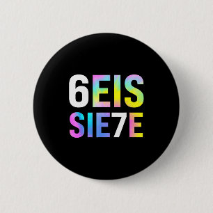 67 Spanische Meme Seis Siete Sechs Sieben Lustig S Button