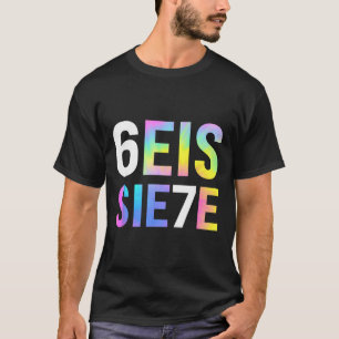 67 spanische Meme Seis Siete Sechs Sieben Lustige  T-Shirt