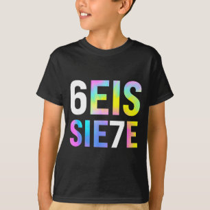 67 Spanische Meme Seis Siete Six Seven Lustig Span T-Shirt