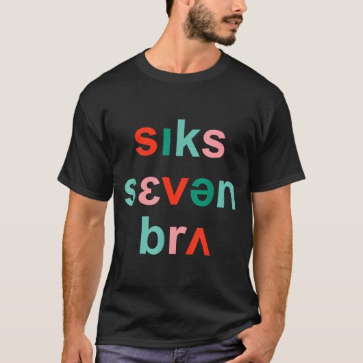 67 Speech Therapy Meme Funny Six Seven Bruh Slp Ch T-Shirt (Vorderseite)