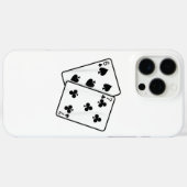 67 Spielkarten Meme Lustig Sechs Sieben Case-Mate iPhone Hülle (Rückseite (Horizontal))