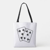 67 Spielkarten Meme Lustig Sechs Sieben Tasche (Rückseite)