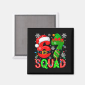 67 Squad Christmas Santa Elf Colorful Costume Kids Magnet (Vorderseite/Rückseite)