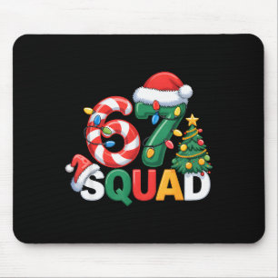 67 Squad Squad Lehrer Weihnachtsdesign Lustig 67  Mousepad