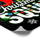 67 Squad Teacher Christmas Funny Holiday Clroom Cr Poster (Ecke)