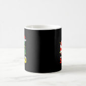 67 Squad Weihnachts-Candy Cane Six Seven Meme Xmas Kaffeetasse (Mittel)