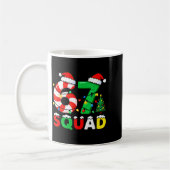 67 Squad Weihnachts-Candy Cane Six Seven Meme Xmas Kaffeetasse (Links)