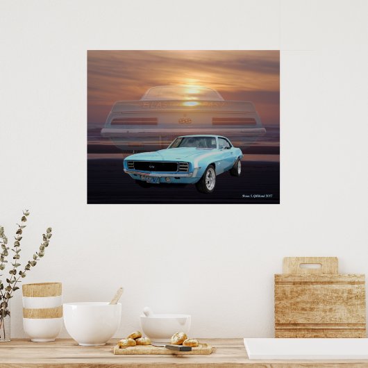67 ss/rs camaro poster (Küche)
