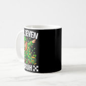 67 St Patricks Funny Six Seven Meme Leprechaun Boy Kaffeetasse (Vorderseite Links)