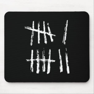 67 Strichmarkierungsshirt Lustig Sechs Sieben 67 M Mousepad