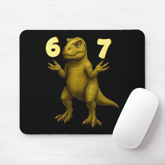 67 T-rex Hands Motion Dinosaur Meme For Kids Teens Mousepad (Mit Mouse)