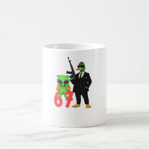 67 T-Shirt Enten Style T-Shirt Kaffeetasse