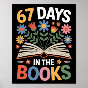 67 Tage im Buch Ck zur Schulbildung Lesen Liberian Poster