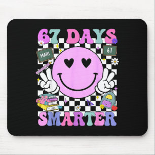 67 Tage schlauer 67. Schultag 6 7 Meme Lehrer Mousepad
