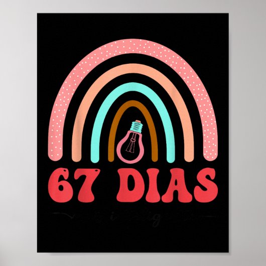 67 Tage schlauer Spanischlehrer 67. Tag S Poster (Vorne)