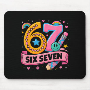 67 Tage Schule 67 Sechs Sieben Lustig 67 Lehrer St Mousepad