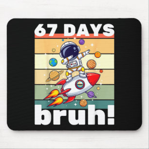 67 Tage Schule Bruh Lustiges Meme Kinder Dabbing A Mousepad