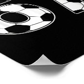 67 Tage Schule Lehrer Schüler Fußball Poster (Ecke)