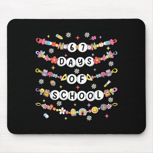 67 Tage Schulfreundschaftsarmbänder 67 Tage Sma Mousepad (Vorne)