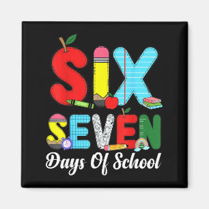67 Tage Schult-Shirt Lehrer Kinder Lustig 67 Meme Magnet