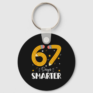 67 Tage smarter Gen Alpha Slang 67 Meme Lehrer S Schlüsselanhänger