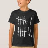 67 Tally Mark Shirt Funny Six Seven 67 Meme 6 7 Nu (Vorderseite)