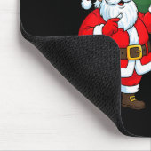 67 Teacher Christmas Santa Six Seven Meme Brainrot Mousepad (Ecke)