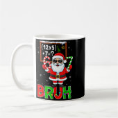 67 Teacher Christmas Santa Six Seven Meme Math Equ Kaffeetasse (Links)