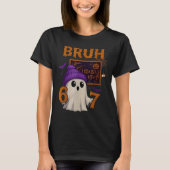 67 Teacher Halloween Ghost Six Seven Meme Math Equ T-Shirt (Vorderseite)
