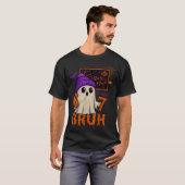 67 Teacher Halloween Ghost Six Seven Meme Math Equ T-Shirt (Vorne ganz)