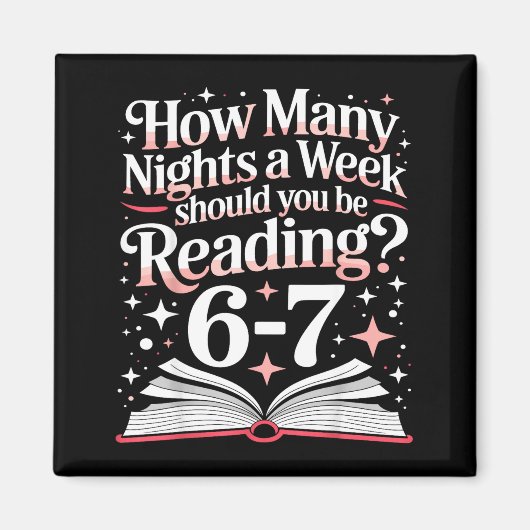 67 Teacher How Many Nights A Week Should You Be Re Magnet (Vorne)